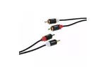 Кабель 2E 2RCA Plug -2RCA Plug, Al, 1.8m