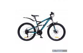 Велосипед Formula 26" X-ROVER 2018 AM2 14G DD рама-19" St черно-синий (OPS-FR-26-250) - Фото