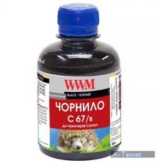 Чернила WWM Canon IPF-107Bk 200г Black (C67/B)