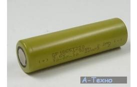 Акумулятор GP 18650 2200 mAh (max 6.6А) (GP1865T220) - Фото