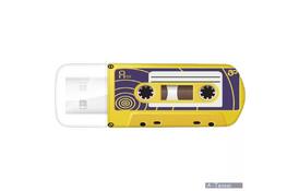 USB флеш накопитель Verbatim 32GB Mini cassette edition Yellow USB 2.0 (49393) - Фото