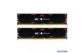 Модуль памяти для компьютера DDR4 32GB (2x16GB) 2400 MHz Iridium Black GOODRAM (IR-2400D464L17/32GDC) - Фото