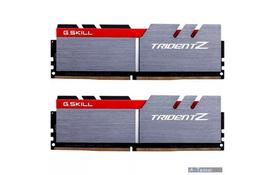 Модуль памяти для компьютера DDR4 16GB (2x8GB) 3000 MHz Trident Z Silver G.Skill (F4-3000C15D-16GTZB) - Фото