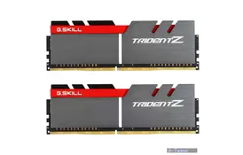 Модуль памяти для компьютера DDR4 16GB (2x8GB) 3200 MHz Trident Z Black G.Skill (F4-3200C16D-16GTZ) - Фото