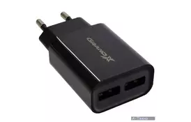Зарядное устройство Grand-X 5V 2,4A 2*USB (CH-45) - Фото