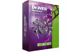 Антивирус Dr. Web Антивирус 5 ПК 3 года (новая лицензия) (LHW-AK-36M-5-A3) - Фото