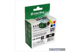 Картридж ColorWay CANON PG-40 black (CW-CPG40) - Фото