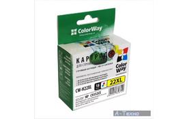 Картридж ColorWay HP №22XL Color (аналог C9352CE) (CW-H22XL) - Фото