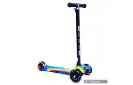 Скутер BabyHit Enjoy Graffiti Rainbow (30135) - Фото