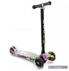 Скутер BabyHit Enjoy Graffiti Violet (30155)