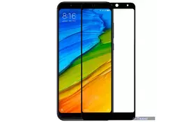 Стекло защитное MakeFuture для Xiaomi Redmi 5 Plus Black Full Cover (MGFC-XR5PB) - Фото