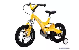 Дитячий велосипед Miqilong JZB Желтый 16` (MQL-JZB16-Yellow) - Фото