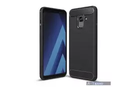 Чехол для моб. телефона для SAMSUNG Galaxy A8 2018 Carbon Fiber (Black) Laudtec (LT-A73018B) - Фото