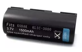 Аккумулятор KODAK Klic-3000/Black Li-ion 3.7V 1500mAh - Фото