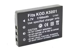Аккумулятор KODAK Klic-5001/Black Li-ion 3.7V 1750mAh - Фото
