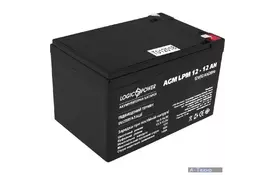 Батарея до ДБЖ LogicPower LPM 12В 12Ач (6550) - Фото Батарея до ДБЖ LogicPower LPM 12В 12Ач (6550) - Фото