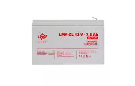 Аккумуляторная батарея LogicPower LPM-GL 12В 7.5Ач (6562) - Фото