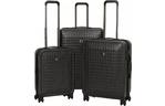Набор чемоданов Wenger Matrix (20+24+28 4 колеса (чёрный) (604349)
