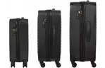 Набор чемоданов Wenger Matrix (20+24+28 4 колеса (чёрный) (604349)