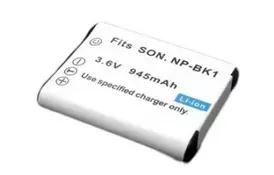 Аккумулятор к фото/видео SONY NP-BK1/ NP-FK1/Gray Li-ion 3.7V 945mAh (112236)  - Фото