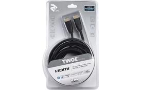 Кабель 2Е HDMI 2.0 (AM/AM) Molding Type, black, 5m (2EW-1002-5m) - Фото