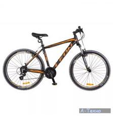 Велосипед Leon 26" HT-85 2018 AM 14G Vbr рама-20" Al черно-оранжевый (OPS-LN-26-030)