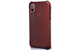 Чехол UAG для iPhone X Plyo Crimson Dark Red Transparent - Фото