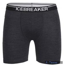 Термотрусы Icebreaker BF 150 Anatomica Long Boxers MEN jet hthr/black L (103 055 002 L)
