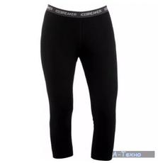 Термоштаны Icebreaker BF 200 Oasis Legless 3/4 WMN black XS (100 520 001 XS)