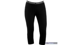 Термоштаны Icebreaker BF 200 Oasis Legless 3/4 WMN black XS (100 520 001 XS) - Фото