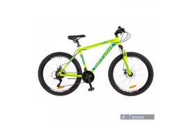 Велосипед Optimabikes 29" MOTION 2018 AM 14G DD рама-21" Al салатово-синий (OPS-OP-29-064) - Фото
