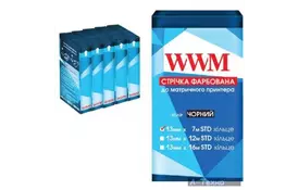 Лента к принтерам WWM 13мм*12М Refill STD Purple*5шт (л/м) (R13.12HMP5) - Фото