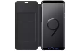 Чохол до моб. телефона Samsung для Galaxy S9 (G960) LED View Cover Black (EF-NG960PBEGRU) - Фото