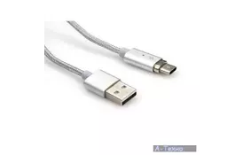 Дата кабель USB 2.0 AM to Type-C 1.0m Vinga (Magnetic Type-C) - Фото