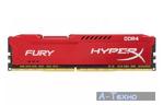 Модуль памяти для компьютера DDR4 8GB 3466 MHz HyperX FURY Red Kingston (HX434C19FR2/8)