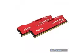 Модуль памяти для компьютера DDR4 32GB (2x16GB) 3200 MHz HyperX FURY Red Kingston (HX432C18FRK2/32) - Фото