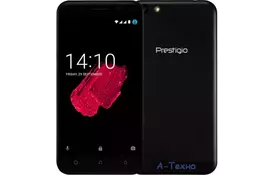 Мобильный телефон PRESTIGIO MultiPhone 5511 Grace M5 DUO Black (PSP5511DUOBLACK) - Фото