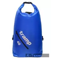 Гермомешок Tramp Diamond Rip-Stop 40л синий (TRA-257-blue)