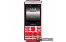 Мобильный телефон PRESTIGIO 1281 Duo Red (PFP1281DUORED) - Фото