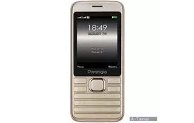 Мобильный телефон PRESTIGIO 1281 Duo Gold (PFP1281DUOGOLD) - Фото