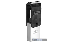 USB флеш накопитель Silicon Power 16GB Mobile C31 USB 3.1 / USB Type-C (SP016GBUC3C31V1K) - Фото