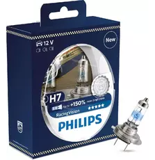 Лампа галогеновая Philips H7 RACING VISION +150% (12972RVS2)