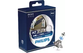 Лампа галогеновая Philips H7 RACING VISION +150% (12972RVS2) - Фото