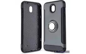 Чехол для моб. телефона Laudtec для Samsung J7 2017/J730 Ring stand (blue) (LR-J730-BL) - Фото