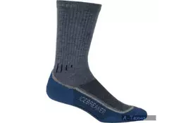 Термоноски Icebreaker Outdoor Hiker Lt Crew WMN ocean/silver/atlantic L (IBN 304 B07 L) - Фото