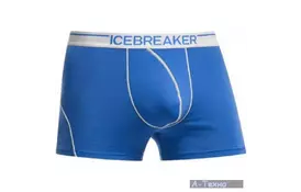 Термотрусы Icebreaker BF 150 Anatomica Boxes MEN cadet/white S (100 471 402 S) - Фото