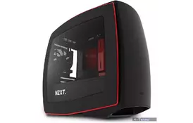 Корпус NZXT MANTA MATTE BLACK/RED (CA-MANTW-M2) - Фото