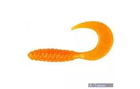 Силикон рыболовный Mann's 55мм оранжевый (20 шт.) (M-037 MFOR) - Фото