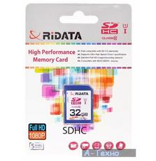 Карта памяти RiDATA SDHC 32GB Class 10 UHS-I (FF959224)