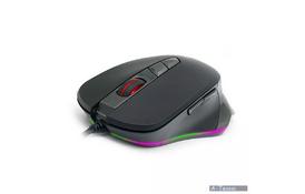 Мышка REAL-EL RM-780 Gaming RGB, black-grey - Фото